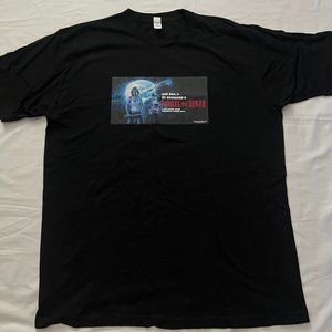 Zoe Bell Angel of Death Black X-Large T-Shirt –Never Worn – Ed Brubaker